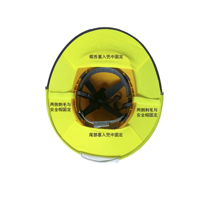 Parasol de protección para el cuello, casco transpirable, multicolor, resistente al sol, para prevenir quemaduras solares, brillante