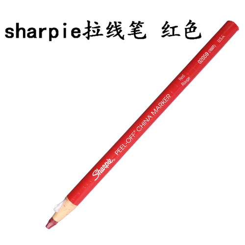 Sharpie – marqueurs de porcelaine pelables, marqueurs en céramique pour verre, effaçables facilement et proprement avec un chiffon humide 2060 2089 2059 2072 12 pièces/lot: red