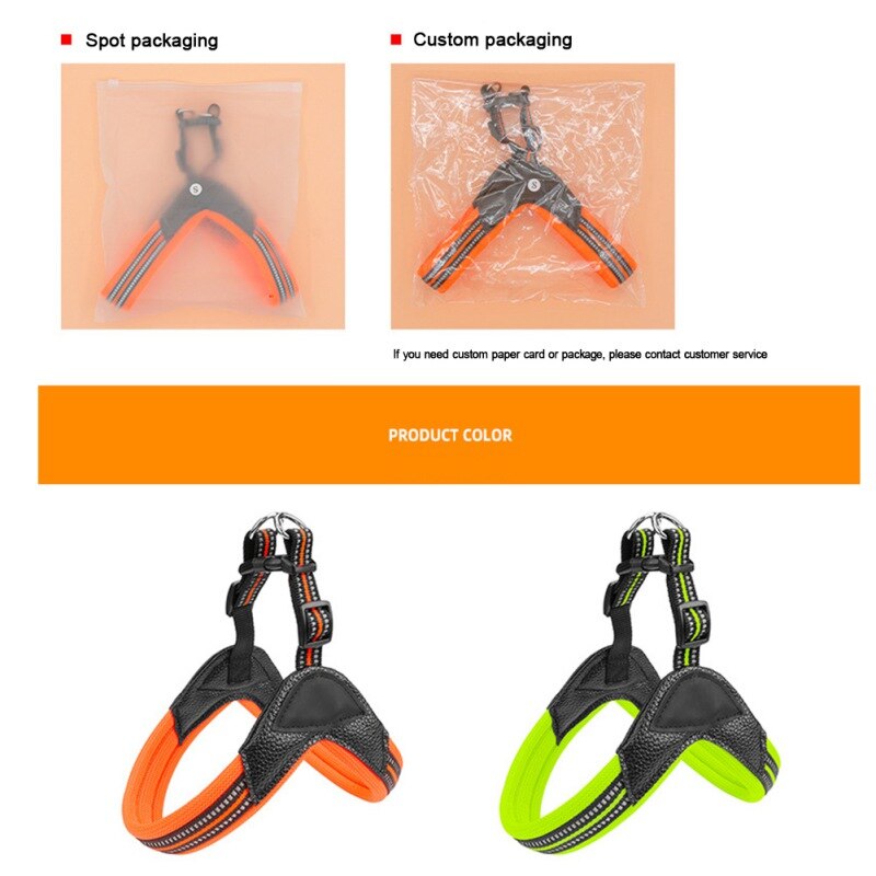 Pet Chest Strap Dog Pet Leash Reflective Explosion-Proof Flush.Dog Strap Set.