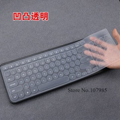 Silicone Laptop Keyboard Cover Skin Protector For Logitech K780 Multi-Device Wireless Keyboard K 780: Clear