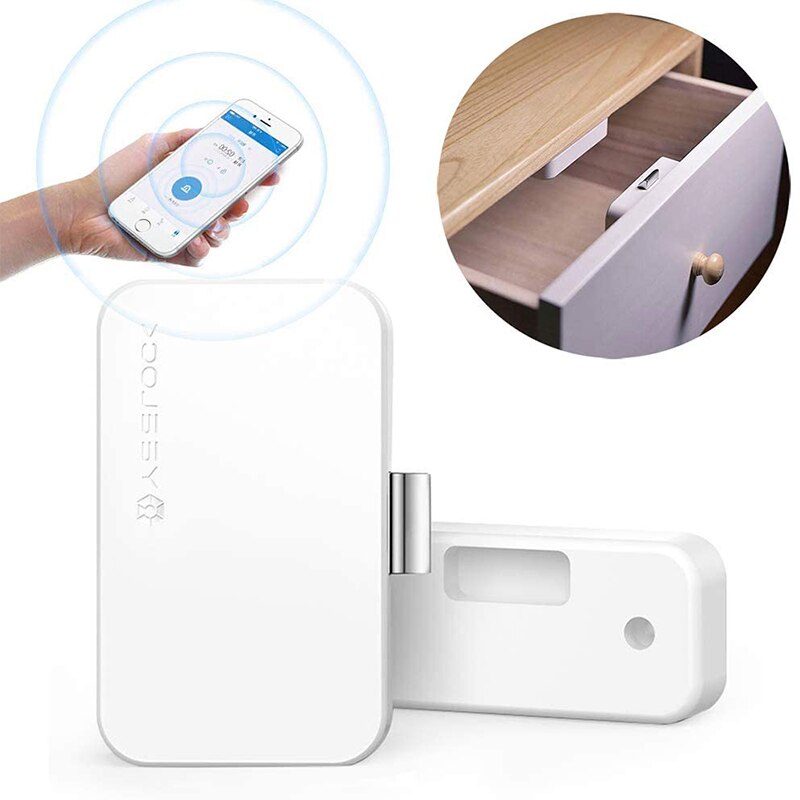 Smart APP Control Digital Bluetooth Cabinet Lock/ Electronic Drawer Locks: Default Title