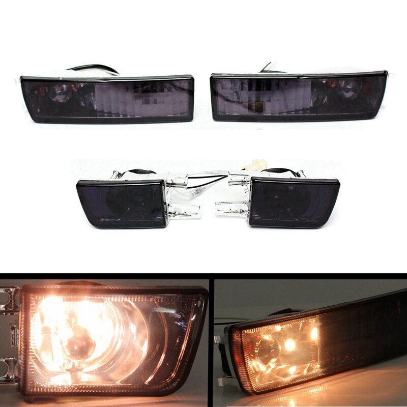 Réflecteurs Pare-choc Avant Fumés Pour BMW M4 F82 – Look Sportif Et Installation Facile