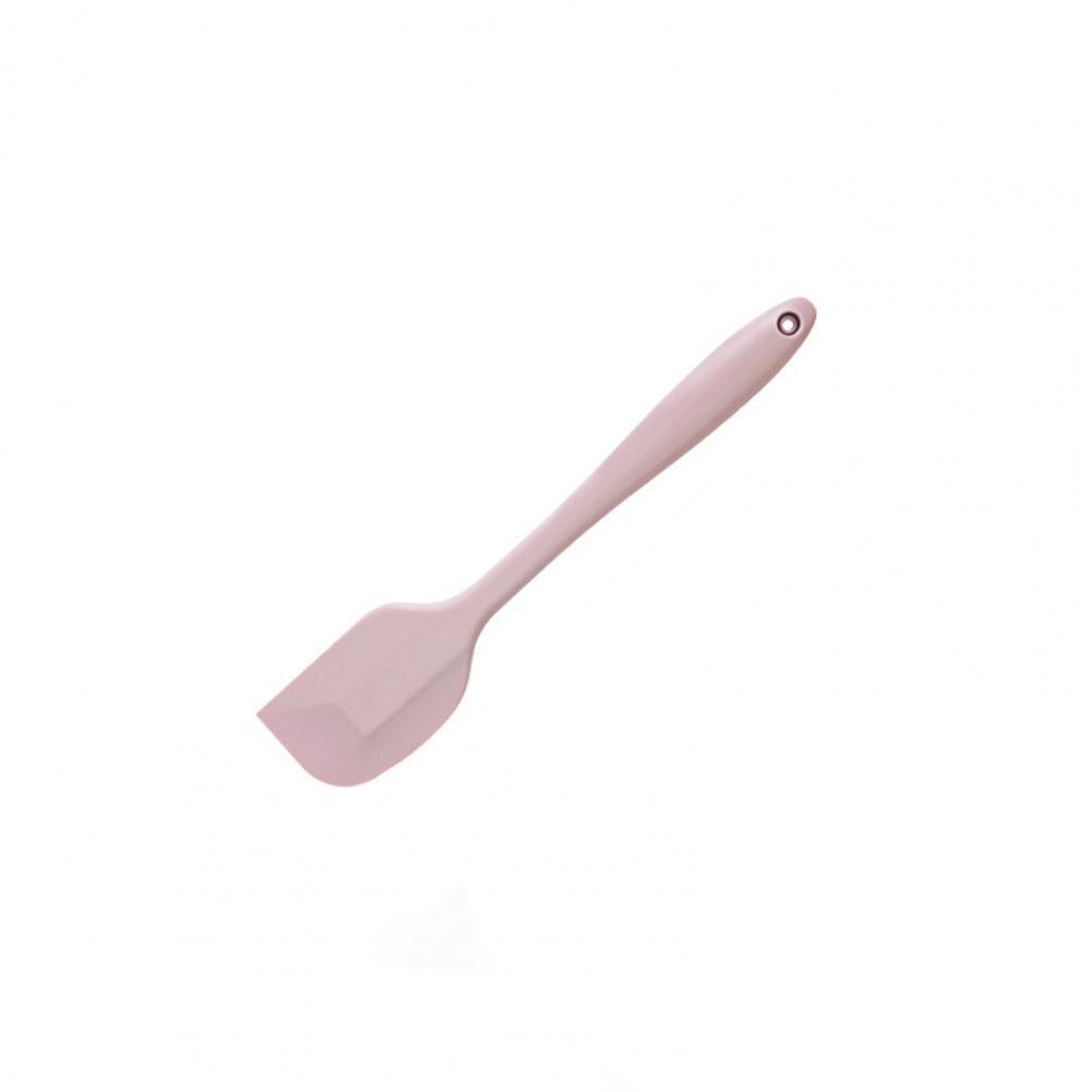 Multicolor 20.5*4Cm Food-Grade Siliconen Taart Spatel Non-stick Mengen Boter Beslag Cookie Pastry Schraper keuken Bakken Tools: Roze / S
