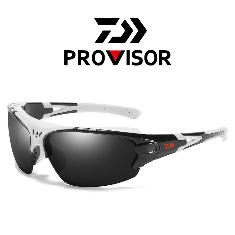 Daiwa Polarisiert Angeln Gläser Männer Frauen Sport Brillen UV400 Schutz draussen Radfahren Wandern Fahr Sonnenbrille mit fallen