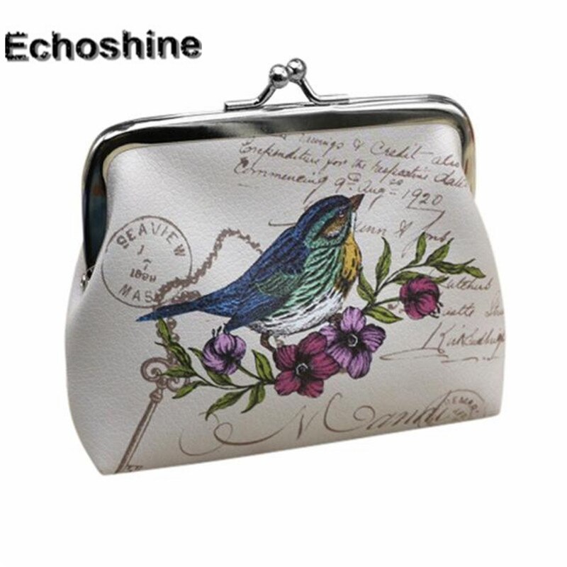 On Wallets For Womens birds Pattern Female Wallet Card Holder Coin Purse China wallet lady A1500