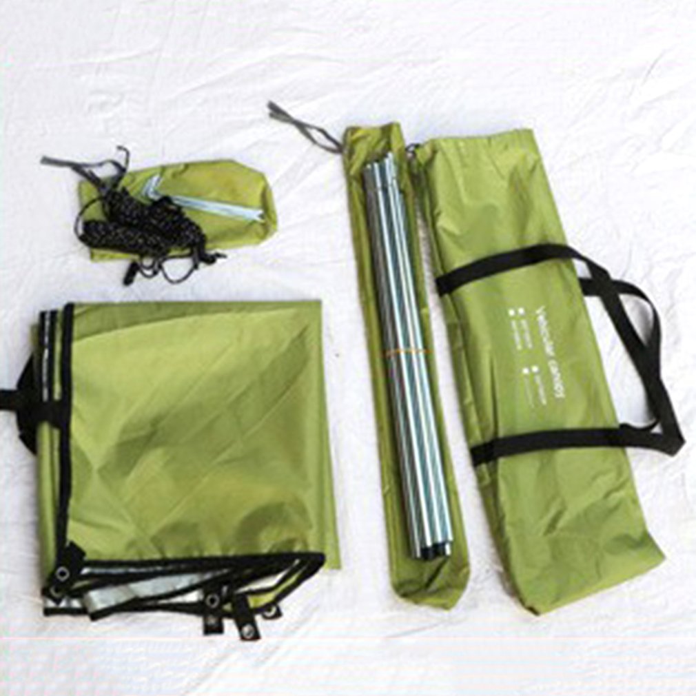 Toldo impermeable para techo de coche, tienda de campaña portátil UV para techo de automóvil, toldo de lluvia