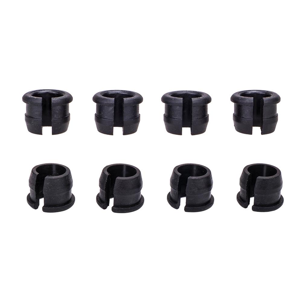 8pcs Mtb Road Bike Schrader Valve Rim Convert To Presta Valve Inner Tube Adapter Rubber Plug: Default Title