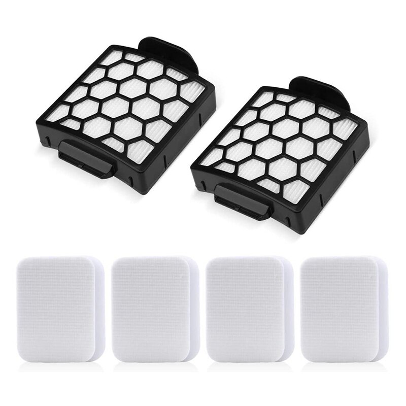 Filtres pour requin Navigator Pet Plus NV150, NV251,NV255 & Zero-M Clean Pet Pro ZU62, ZU62C, ZU60 filtre à vide vertical