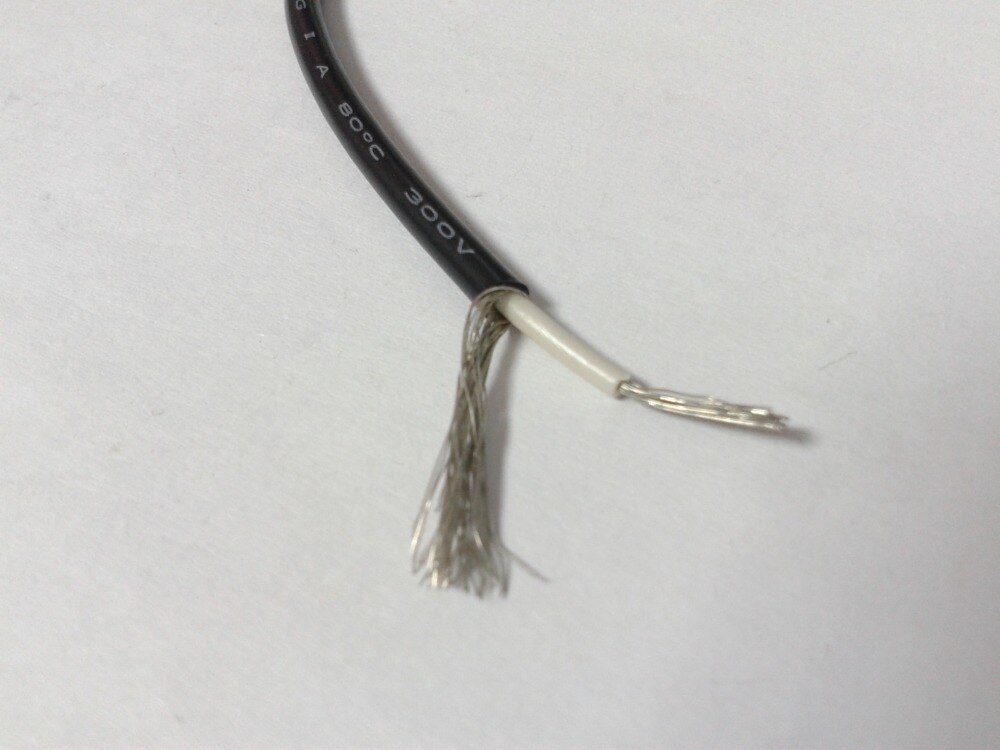 CABLE, 22AWG, 1CORE,shield, PVC Cable 300V 25M