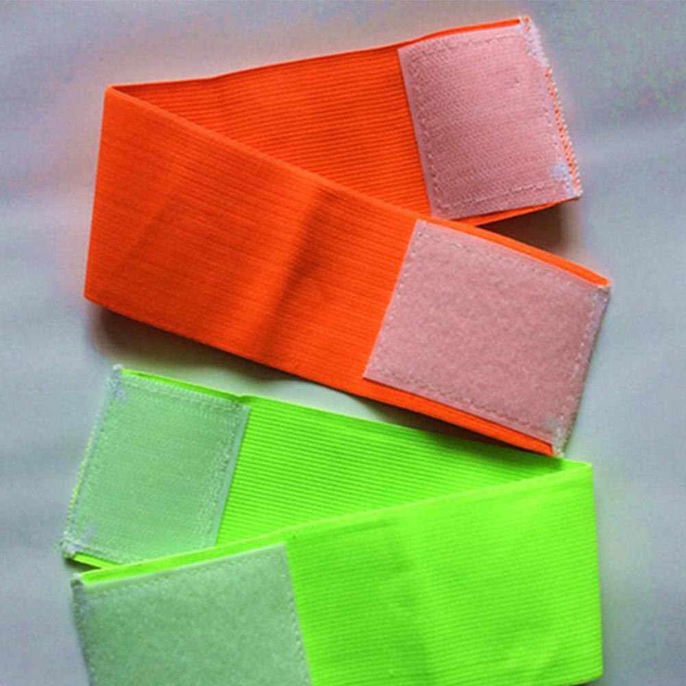Colorful Anti-off Football Soccer Captain Armband Player Arm Band Adjustable Group Armband