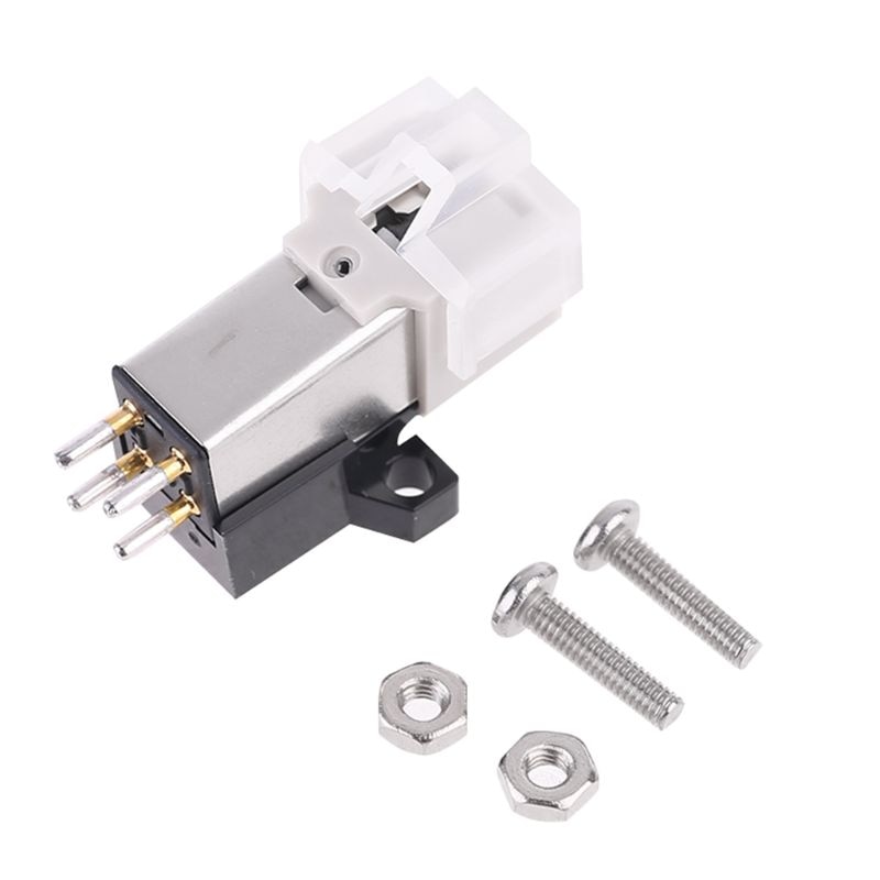 Stylet à cartouche magnétique avec aiguille en vinyle LP accessoires pour phonographe tourne-disque Gramophone aiguille de stylet d'enregistrement