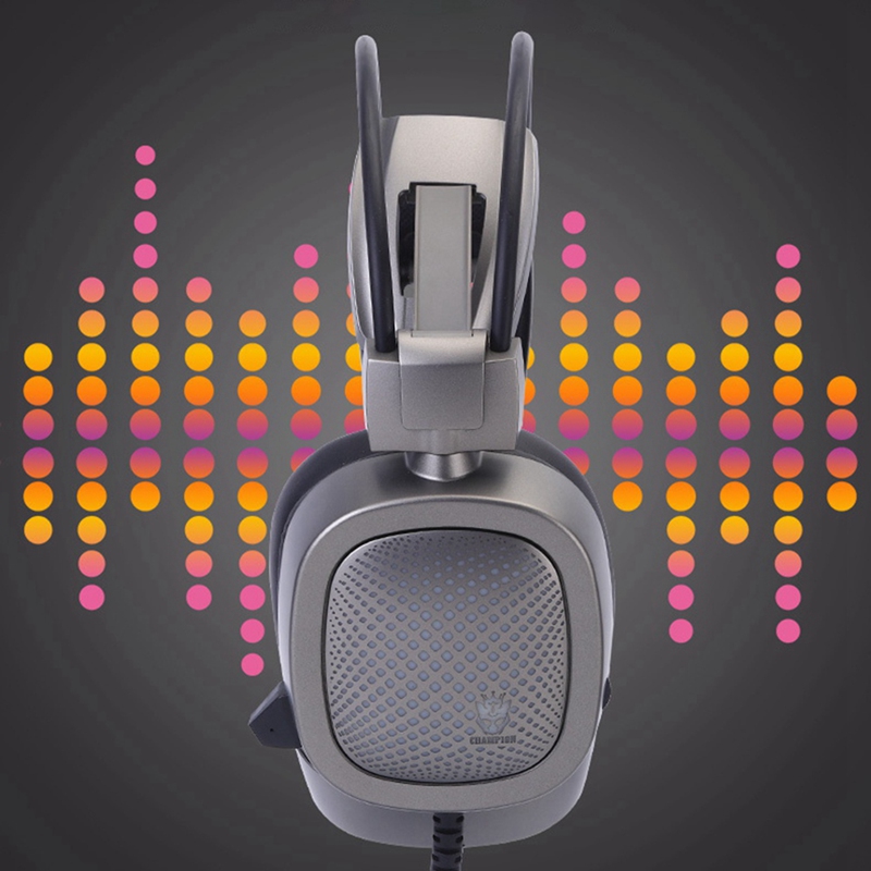 Jabs Pc Headset Gaming Headset Voor Pc-7.1 Surround Sound Memory Foam Oorkussens Rgb Licht Voor Laptop