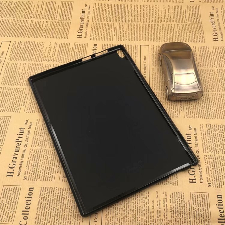 Voor lenovo tab 4 10 plus tb -x704n zachte achterkant fundas,voor lenovo tab 4 10 plus tb -x704f 10 plus  x704 volledige beschermhoes capa: Zwart