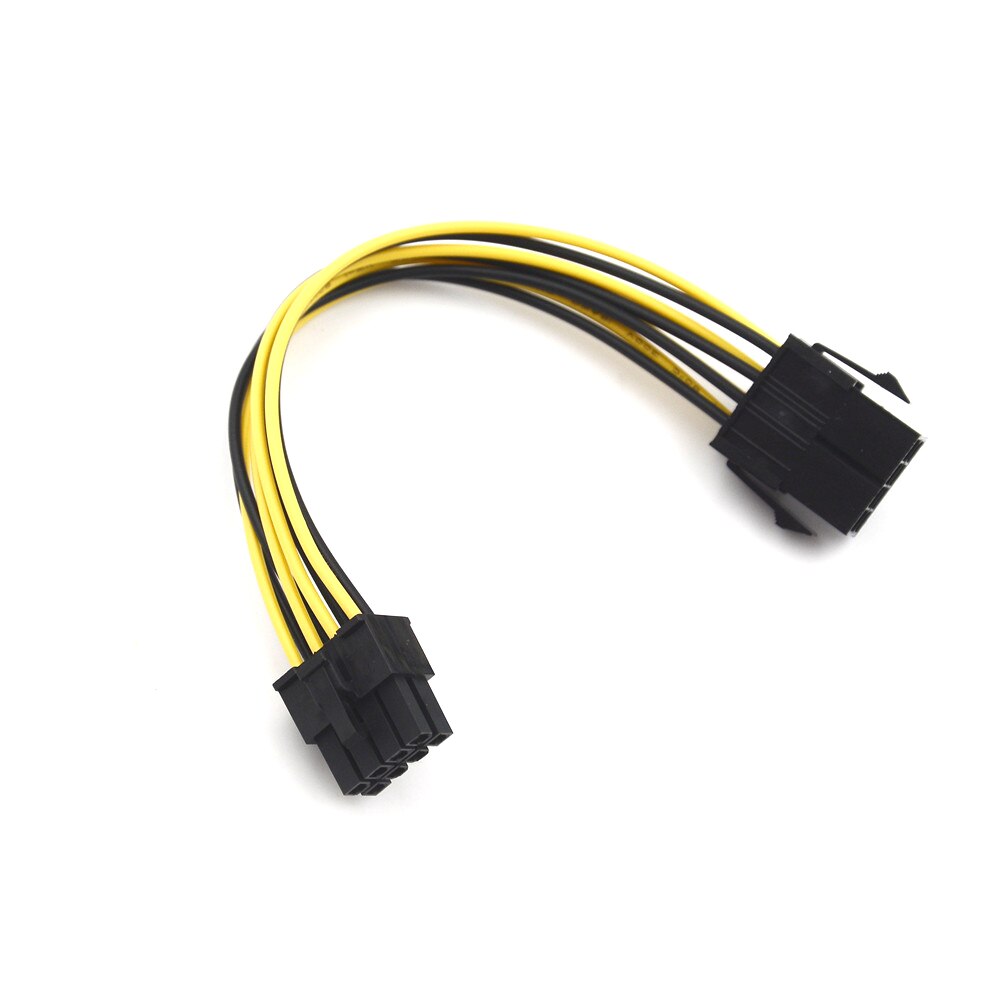Male To Female 8 Pin ATX EPS Cables Connectors 20cm Power Extension Computer Graphics Card