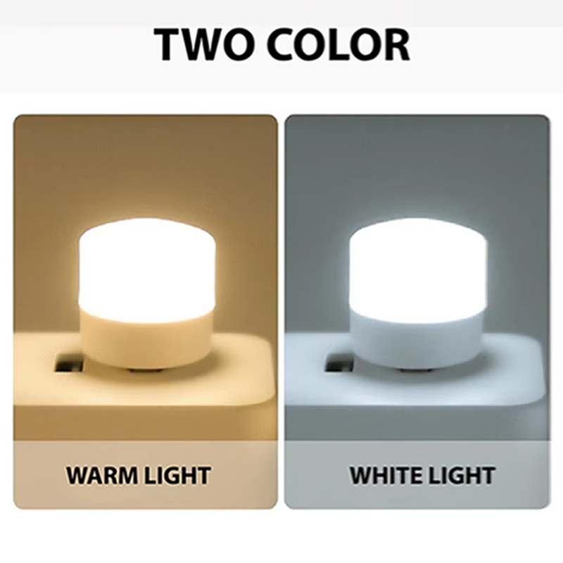 5/10Pcs USB Nachtlicht Warm Weiß Augenschutz Buch Lesen Licht USB Stecker Computer Mobile Power Lade LED Nacht Lampe ﻿
