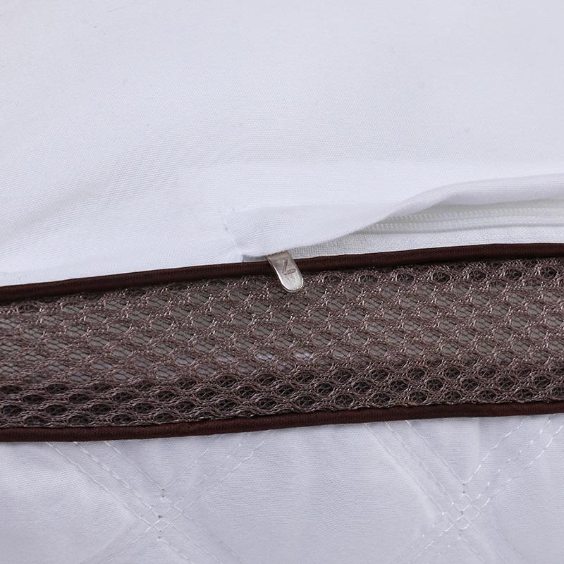 Almohada de algodón con núcleo de relleno para aliviar el dolor de hombros, cojín para aliviar el dolor de hombros, cuello largo, cama, Cervical, 1 unidad, 74x48 Cm