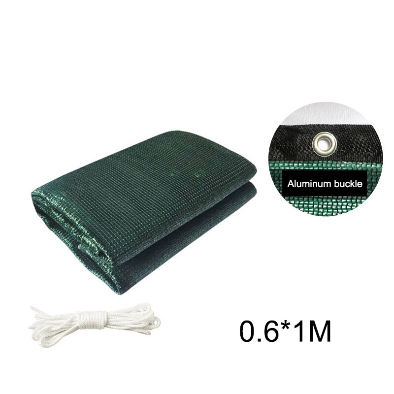 Rectangle Sun Shade Sail UV Block Breathable for Outdoor Patio Garden Plant: dark green / 2x1.8m