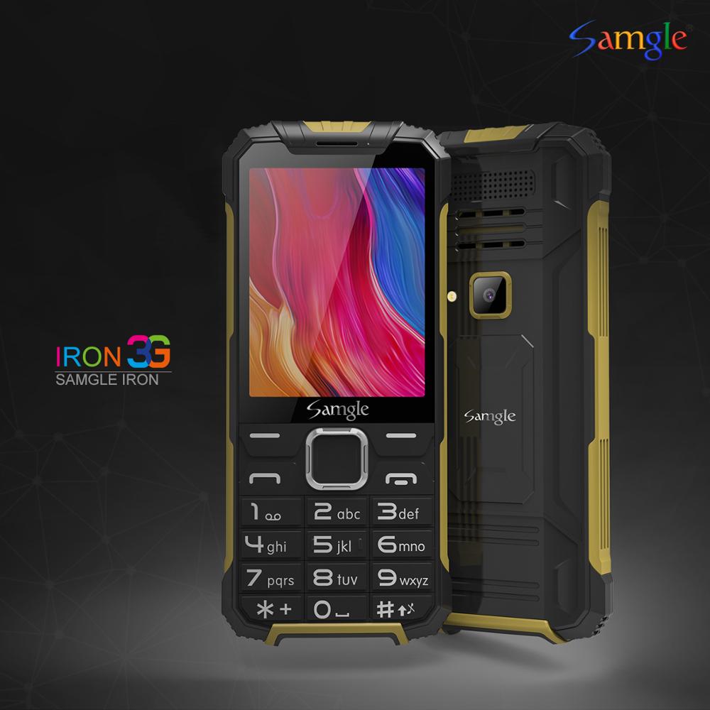 Samgle 3G Wcdma 2.8 "Display Slim Rugged Functie Telefoon Speed Dial Super Lange Standby Zaklamp Whatsapp Senior Mobiele telefoon