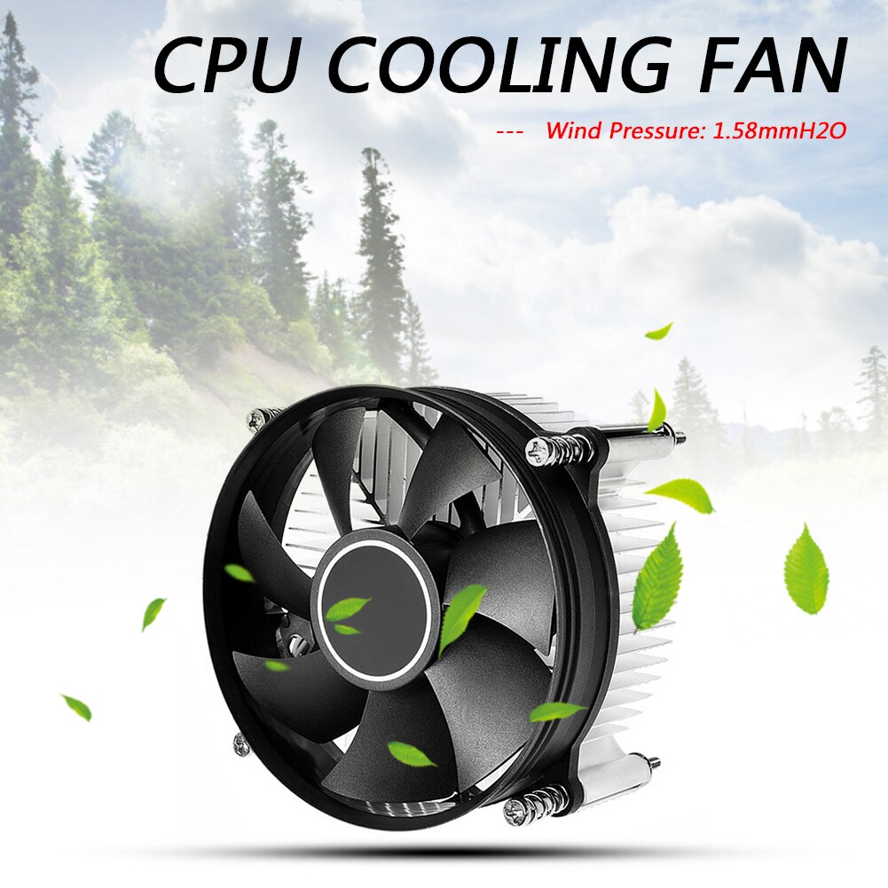 PC Computer Water Cooling Accessories ID-COOLING DC 12V CPU Cooler Fan Desktop Cooling System for Intel LGA 1150/1155