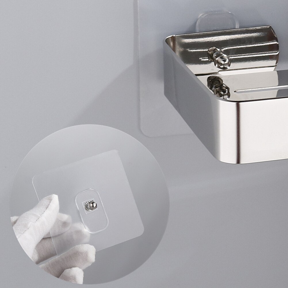 Badezimmer Regal Dusche Lager Gestell Halfter Edelstahl Shampoo Lager Gestell-Halfter mit Saugnapf Schlecht Zubehör