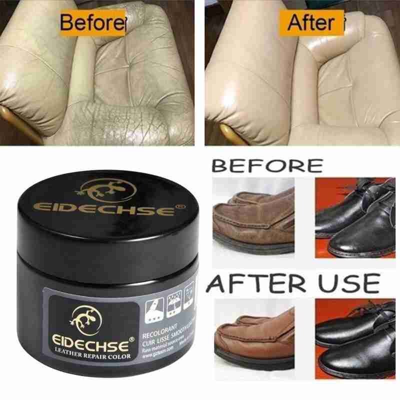 1Pc Color Leather Make-up Cream Leather Goods Renovation Coats Sofa Holes Leather Dyeing Care Cracks Scratch Oil Restoratio U3P4