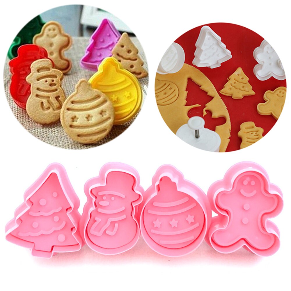5.5 Inch Rotating Cake Turntable Revolving Cake Decorating Stand Platform Cake Decorating Tool: 4pcs-1