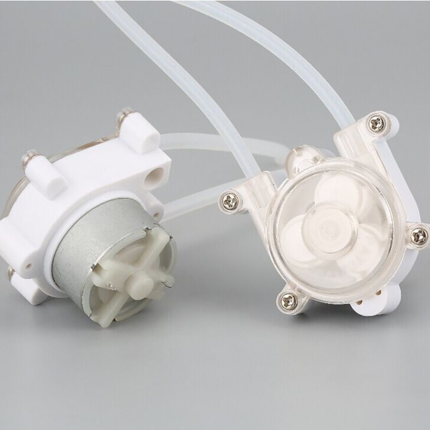 Miniature Water Pump DC 6V Micro Peristaltic Pump Household Water Pump Self-priming Pump Small, Ultra-quiet High Suction