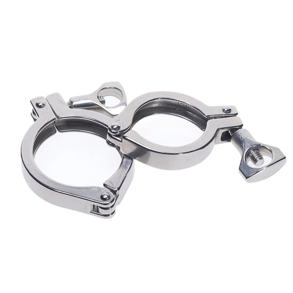 Sanitary Fitting Tri Clamp Stainless Steel 304 Pipe clamp Hygienic grade 38 51 63 76 89 102