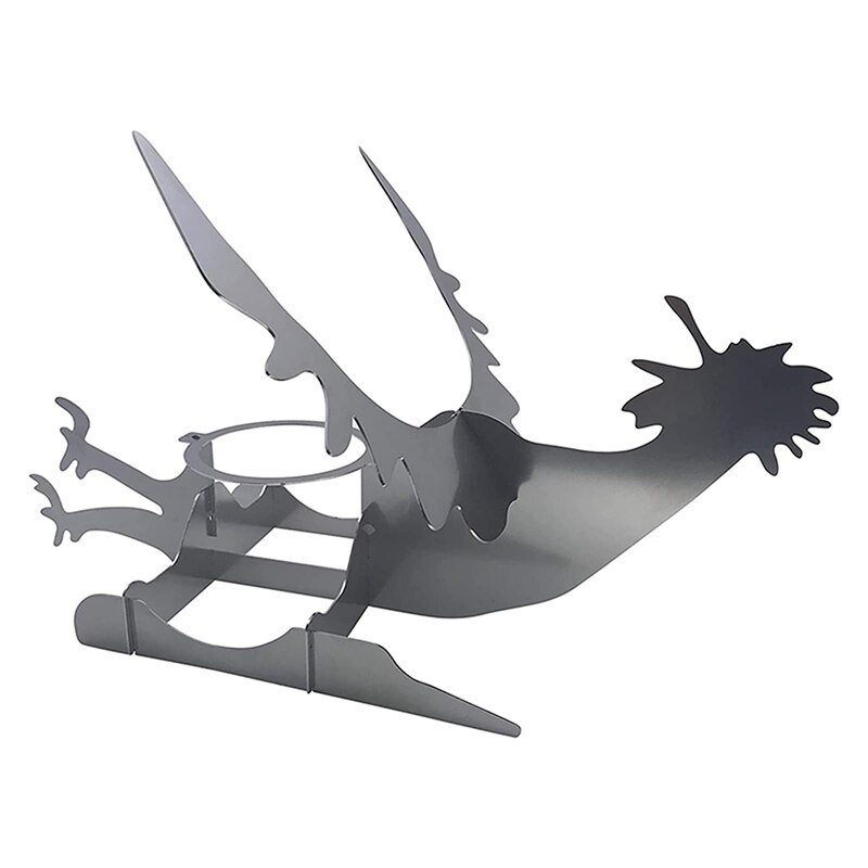 Bier Kip Stand Rvs Kip Grill Houder Kip Roosteren Rack Keuken Outdoor Bbq Grillen Gebraden Rack