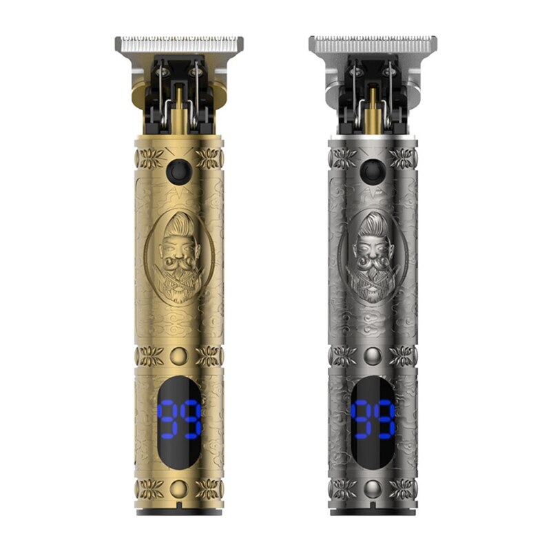 Professionele Mannen Elektrische Tondeuse Baard Trimmer Kapper Scheerapparaat Grooming Kit