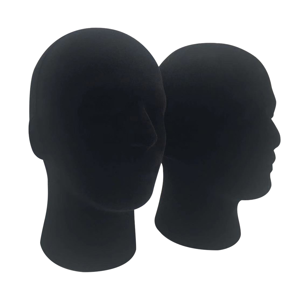 Schaufensterpuppenkopf Aus Schaumstoff – Für Perücken, Hüte, Brillen, Mit Ständer, 50 Cm