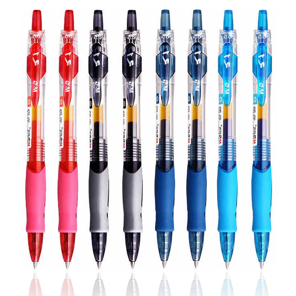 Lovely Gel Pen GP1008 0.5mm Black Red Blue ink Writing Smooth Neutral Pen Office School Stationery