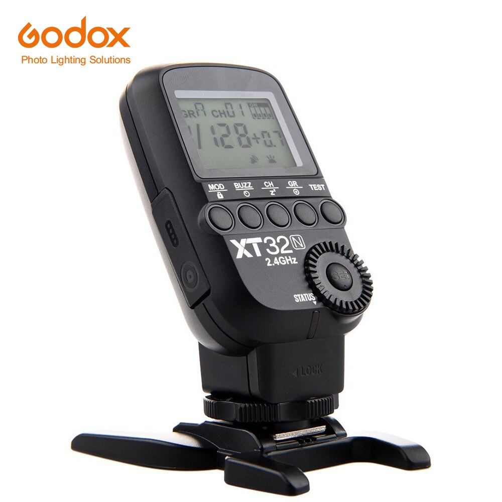 Godox XT32N XT-32N 2.4G Draadloze 1/8000 s snelle sync Flash Trigger voor Godox X Systeem Flash XTR-16 XTR-16S voor Nikon DSLR