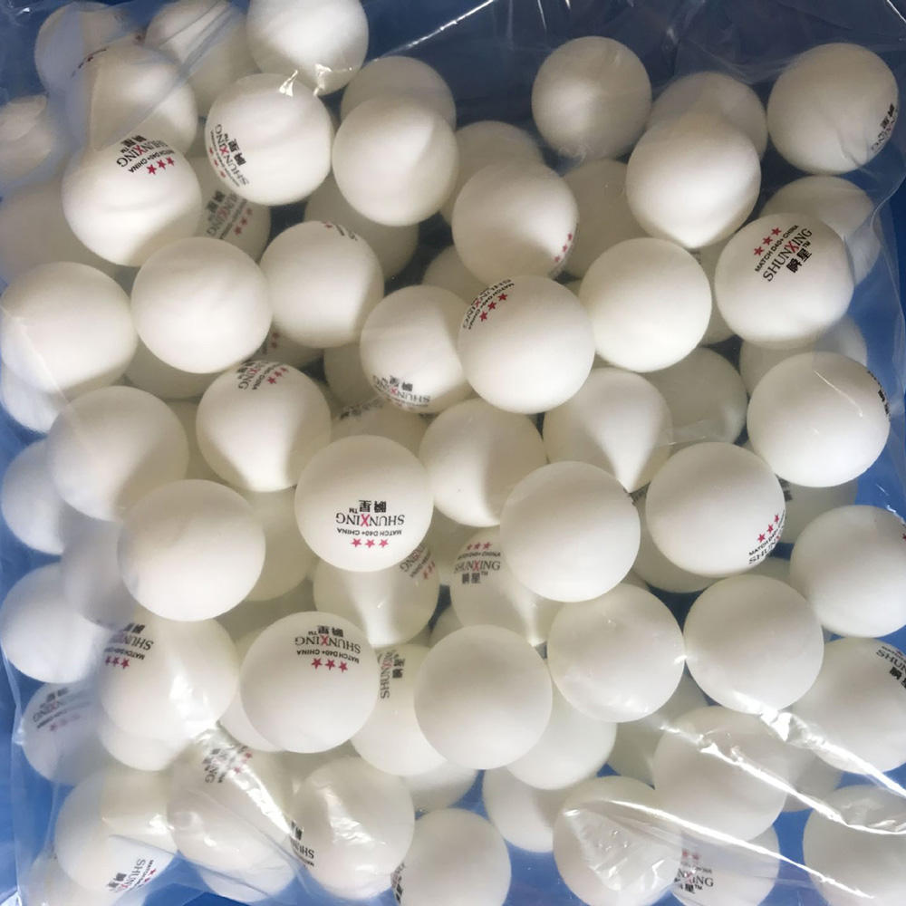 Een Pack 100Pcs Tafel Drie-Sterren Tafeltennis Ballen Abs 40 + Ballen Plastic Ping Pong Ballen Duurzaam hoge-Elastische