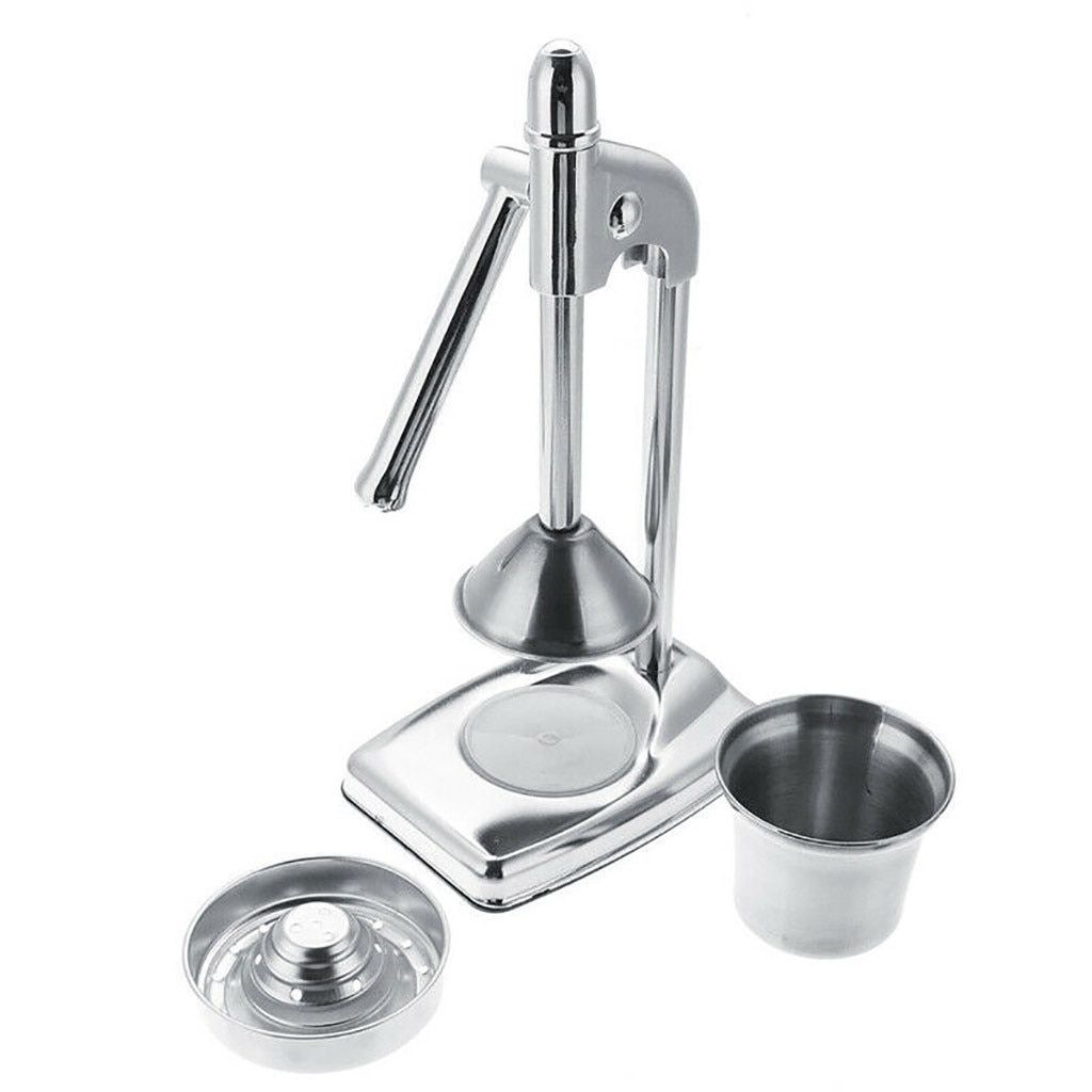 Stainless Steel Manual Citrus Juicer Chrome Orange Lemon Manual Juice Squeezer Lemon Squeezer Portable соковыжималка ручная