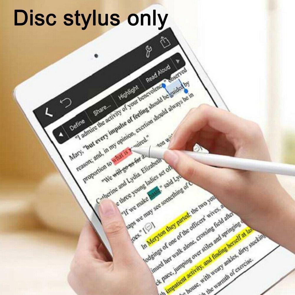 Universal anti-fingerprint soft nib capacitive touchscreen compatible with pen stylus tablets and smartphones for all  m1 or 0