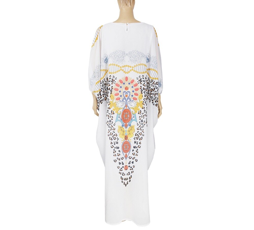 Print Traditional Dashiki African Dresses For Women Plus Size Boubou Robe Africaine Femme Long Africa Maxi Dress African Clothes