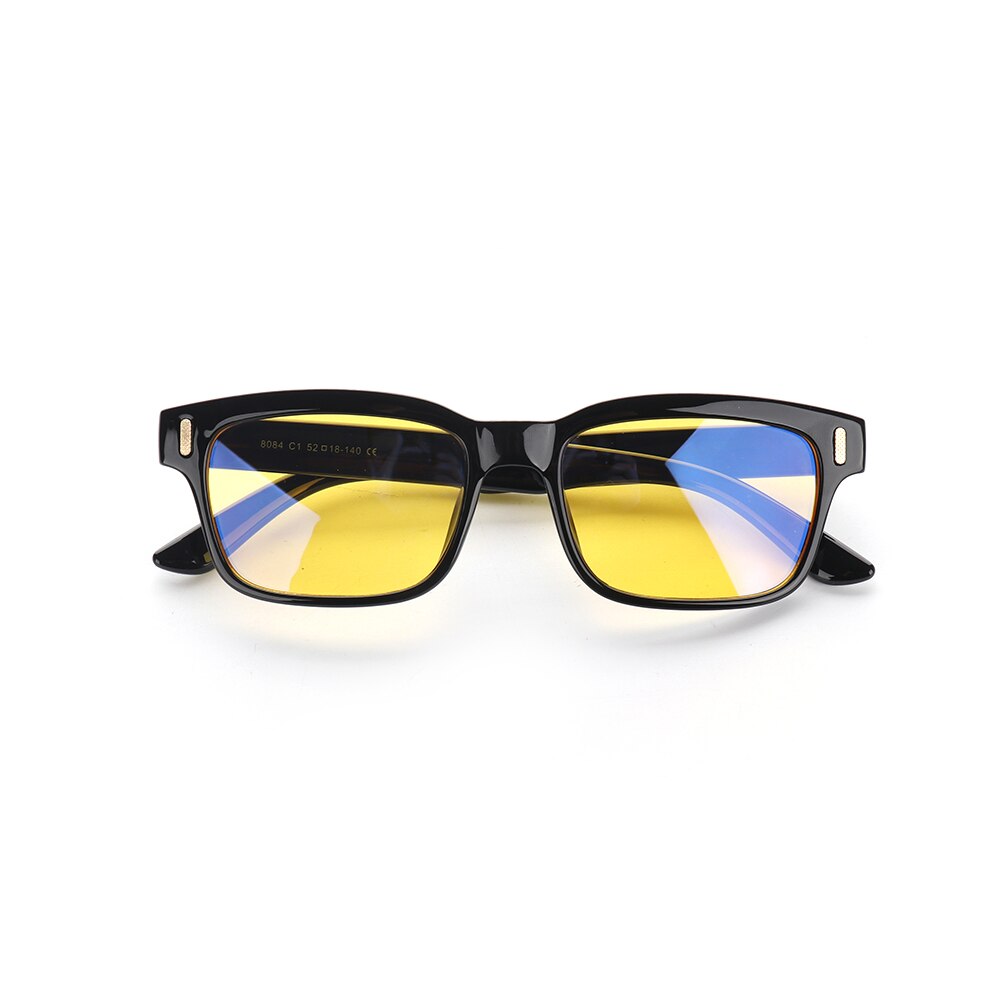 Gaming Glasses Computer Glasses Anti Blue Rays Men Retro Spectacles V Night Vision Glasses Myopia Reading Spectacle Frame