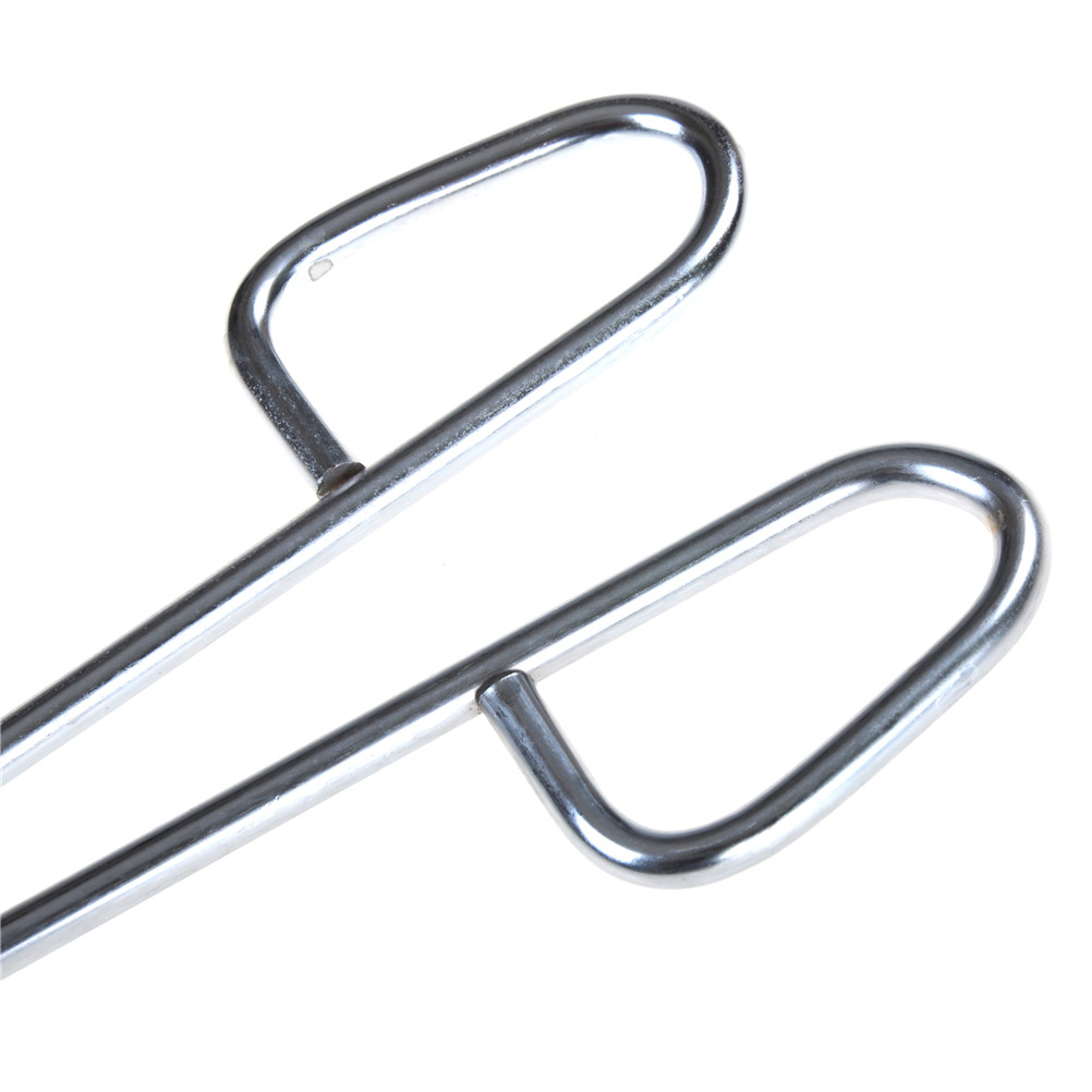 Pinza de acero inoxidable herramienta de fundición de Metal de laboratorio para instrumentos químicos práctico de laboratorio 20cm pinzas de crisol soporte de plato de fusión