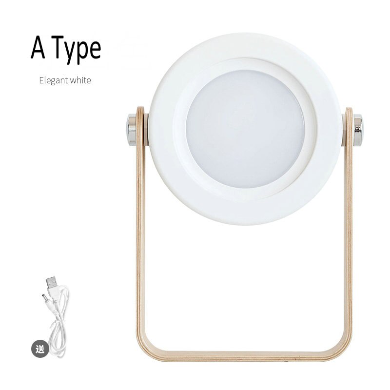 ArtPad Nordic Rechargeable Lantern Lamp Adjustable Flash Night Light With Folding Dimmable LED Desk Lamp for Reading: A Type