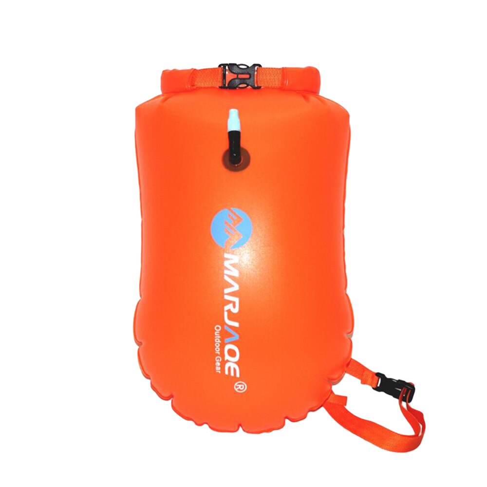 20l dicke, wasserdichte pvc-ausrüstungstaschen, aufblasbare schwimmhilfen für outdoor-sportarten wie bootfahren, kajakfahren, angeln, rafting, schwimmen und camping.: Orange