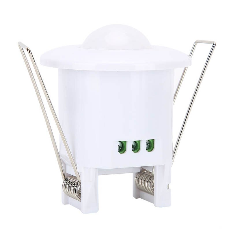 Recessed Automatic Infrared PIR Motion Sensor Switch with Time Delay for Ceiling Light 100V-240V sensor de