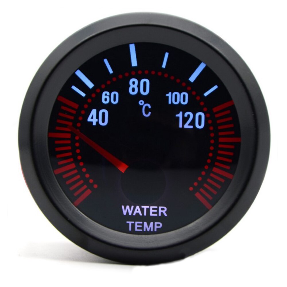Digital Water temperature guage LED Sensor 12V DC Metal And ABS 2 Inch