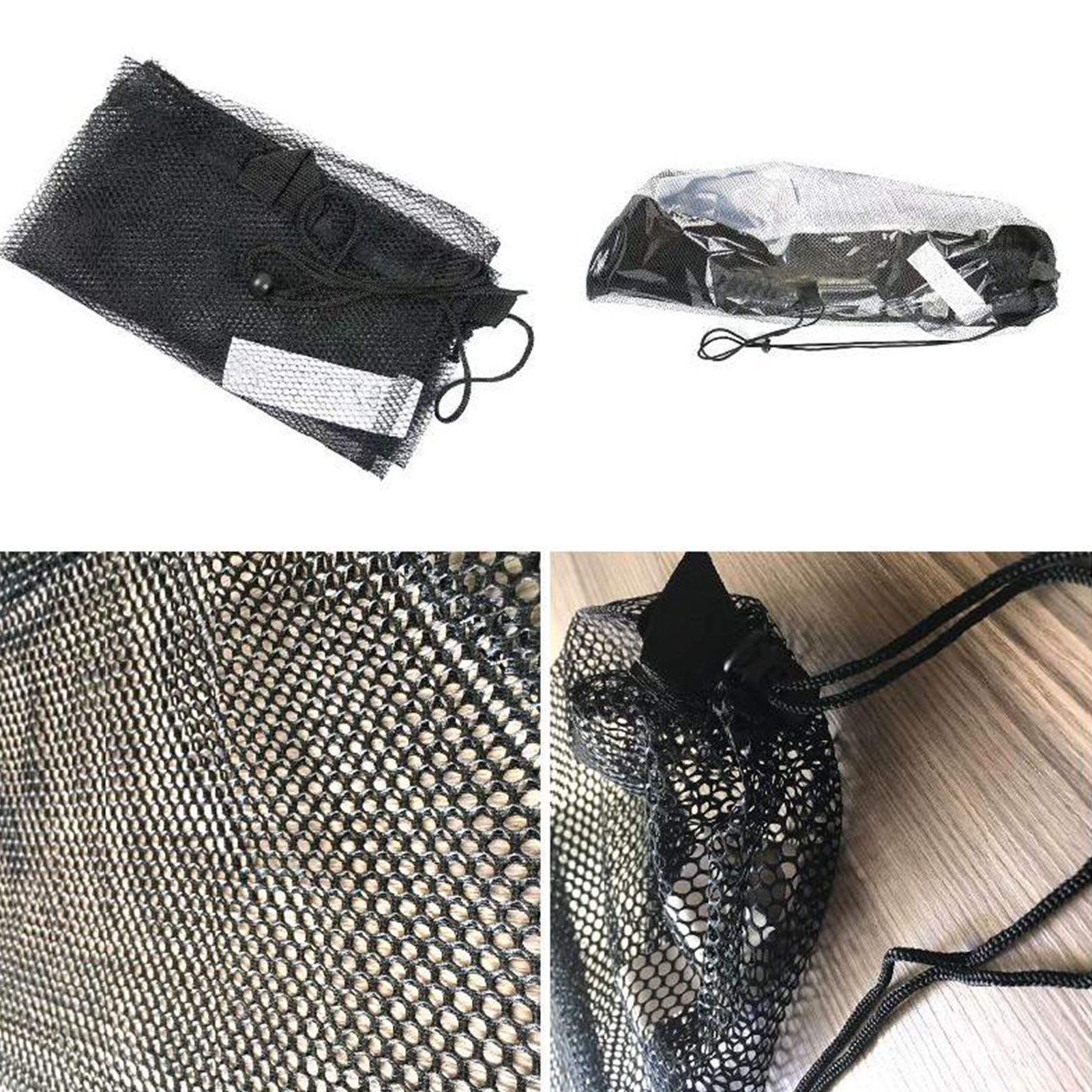 Duiken Trekkoord Mesh Tas Duiknet Tas Met Veilige Trekkoord Sluiting Voor Duiken Snorkelen Onder Water