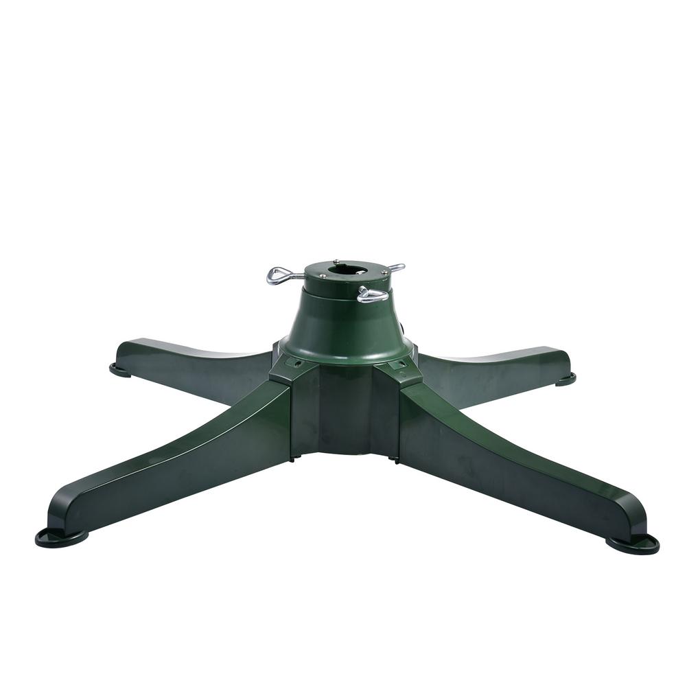 60/80cm Christmas Tree Base Stand Rotating Iron Bracket Bottom Holder Christmas Tree Accessory