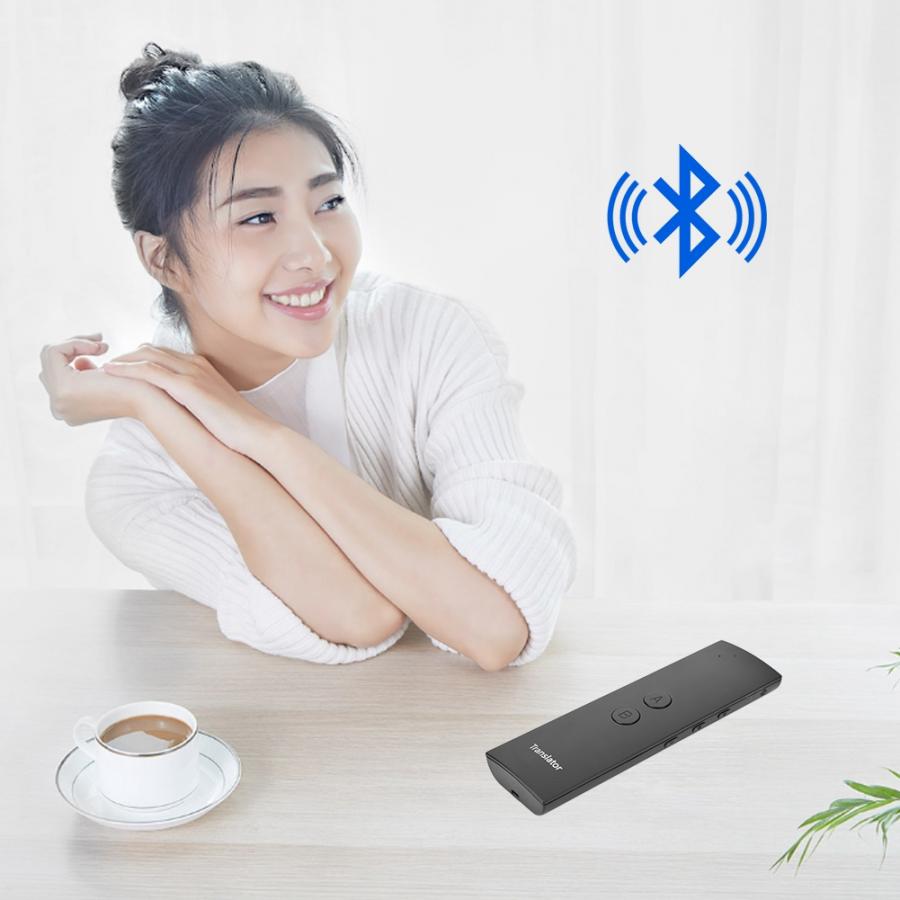Traductor de voz inteligente portátil T6, traductor de voz inteligente en tiempo Real en dos direcciones, multilenguaje, Bluetooth inalámbrico, traductor de interpretación, producto en oferta