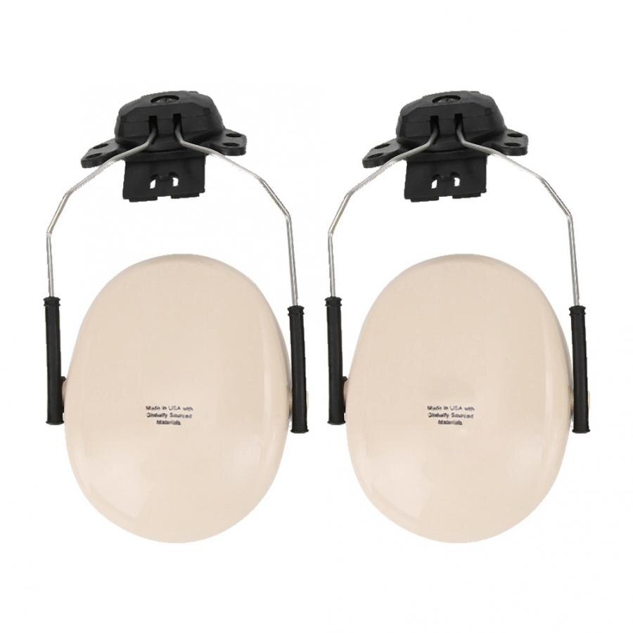 Veiligheids oorkappen gehoorbescherming helm hoed gemonteerde oorkappen  h6 p 3e