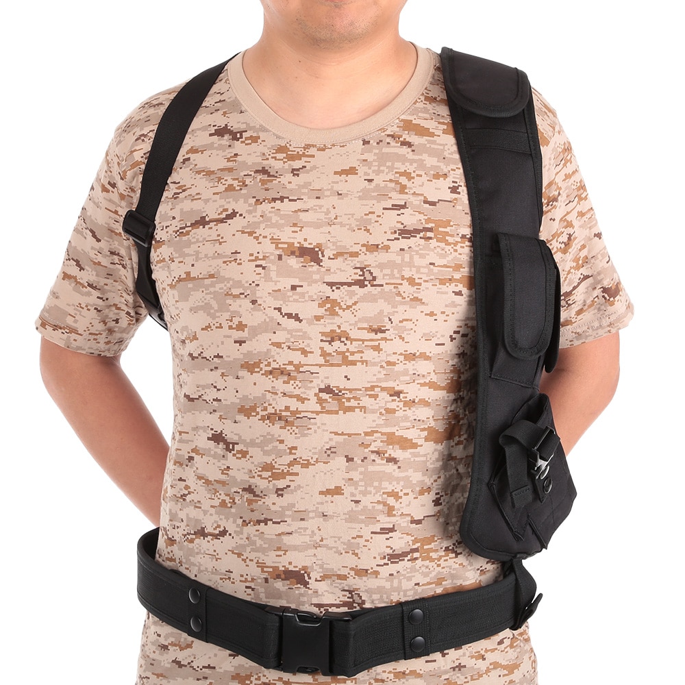 Anti-Theft Shoulder Bag Shoulder Armpit Bag Phone Pouch Burglarproof Anti-Theft Bag Holster Strap Messenger Bags 600D Nylon