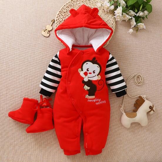 Cartoon Ha Yi Leuke Baby Unisex Baby In Fall Winter Pyjama Katoen Kinderkleding Baba Meisje En Jongen Kleren: 2 / 3M