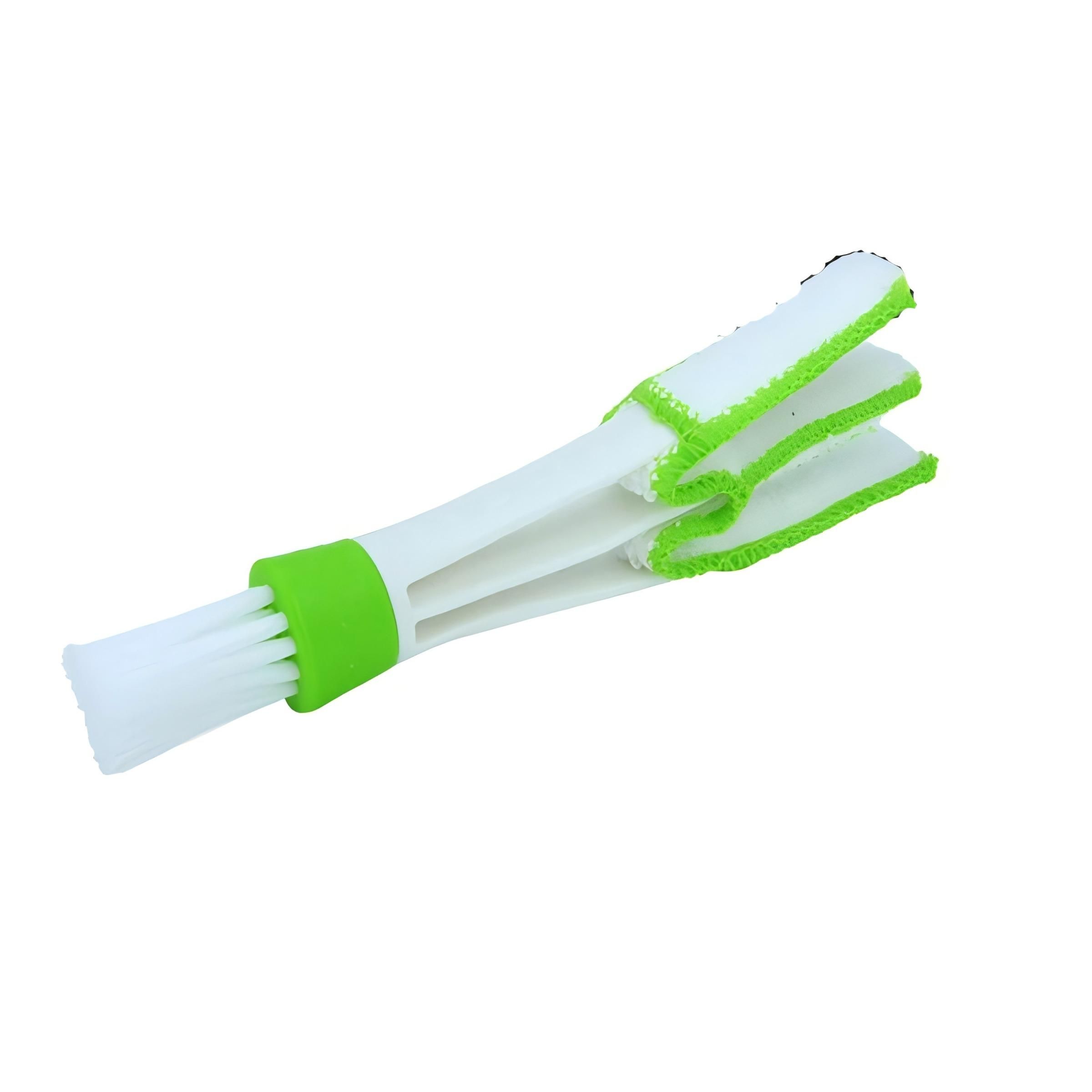 1 Uds. Cepillo de ventilación de aire acondicionado de coche, cepillo limpiador de rejilla de microfibra para coche, accesorios para automóvil, cepillo para polvo para panel de instrumentos: Default Title